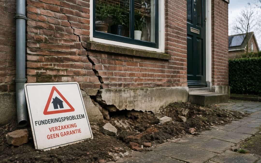Huis gekocht? Funderingsproblemen worden steeds vaker een financiële strop